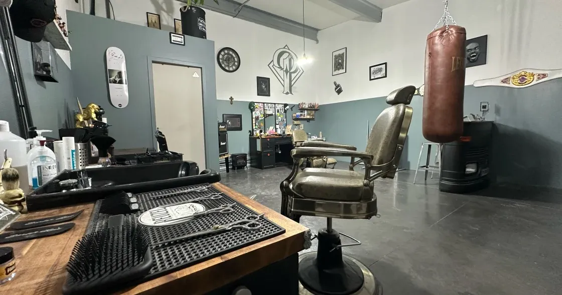 Cut and atmosphere — Porrada Barber Shop, Biarritz