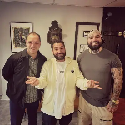 Mouloud Achour at Porrada Barber Shop